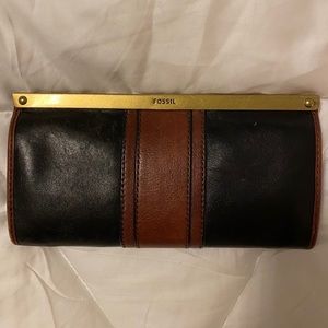 Leather Fossil Wallet